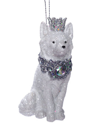White Fox Decoration