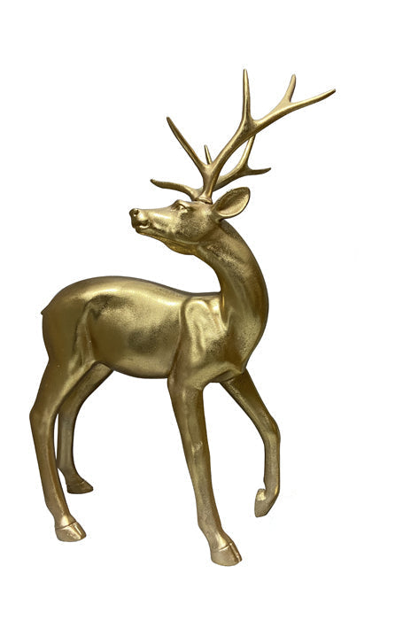 Shiny Gold Deer Standing