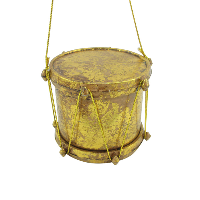 Gold Drum Ornament