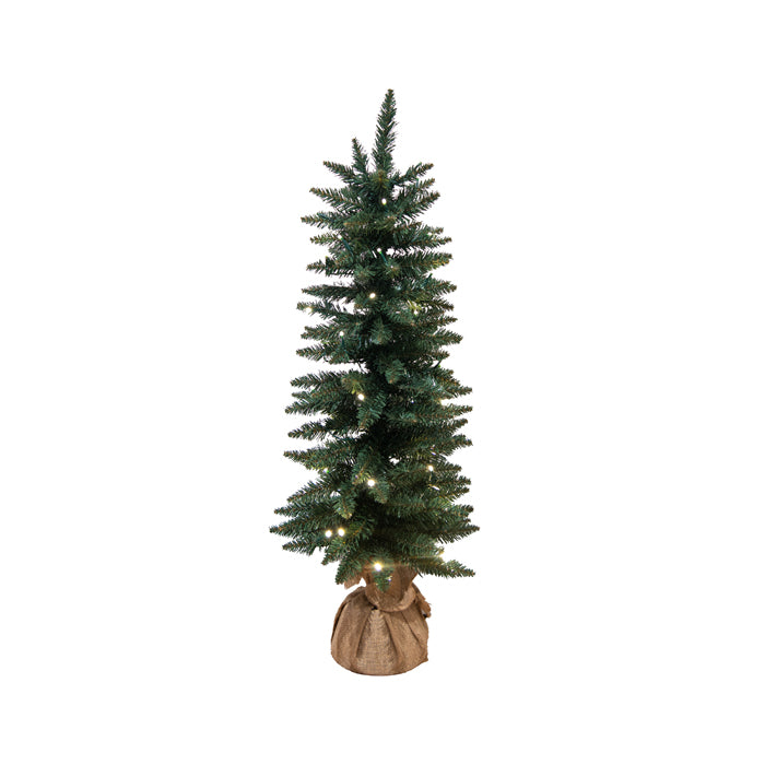 Burlap Led Tree 90cm 50 Lights