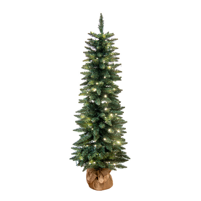Burlap Led Tree 120cm 100 Lights