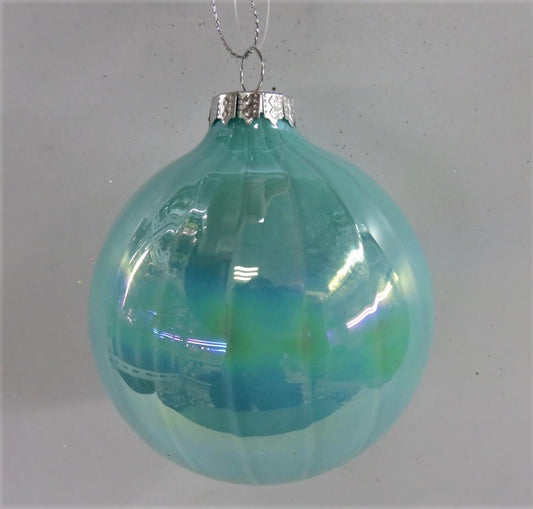 Teal Textured Glass Gloss Finish