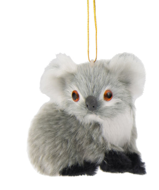 Faux Fur Hanging Koala 1