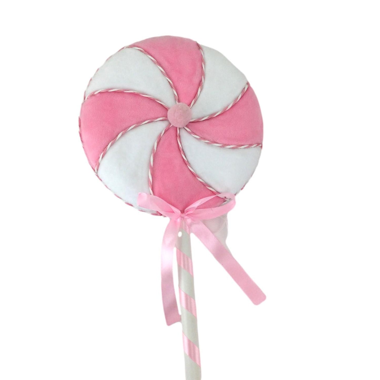 Pink, White Lollypop 25cm