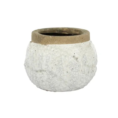 Bumpity Ceramic Pot Natural