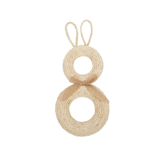 Bunny Hanging Deco Natural