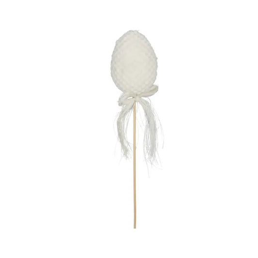 Egg on a Stick White