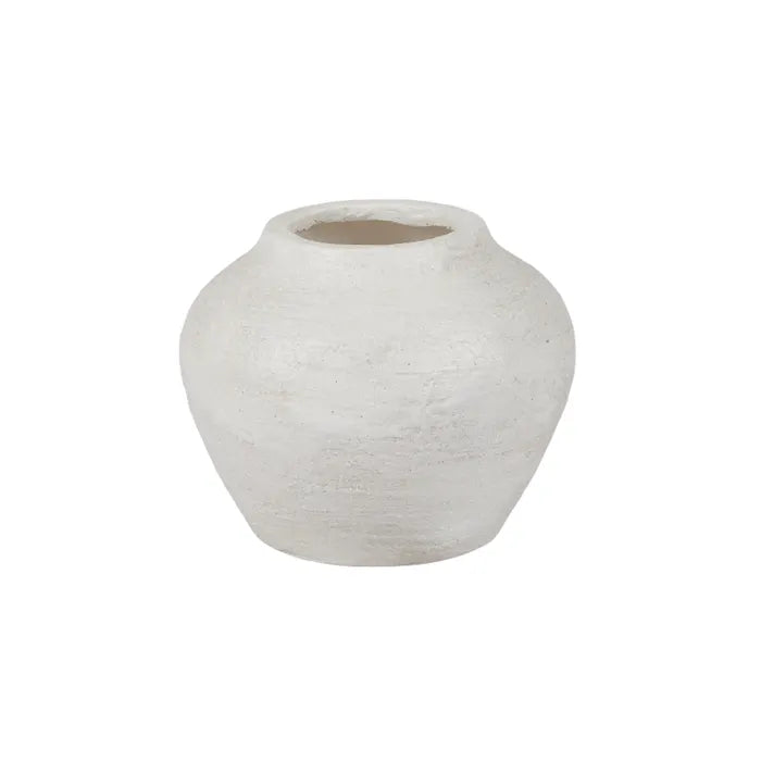 Cree Composite Vase White 24cm