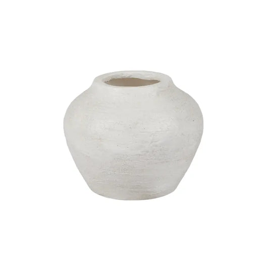 Cree Composite Vase White 24cm