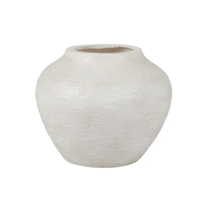 Cree Composite Vase 30cm White