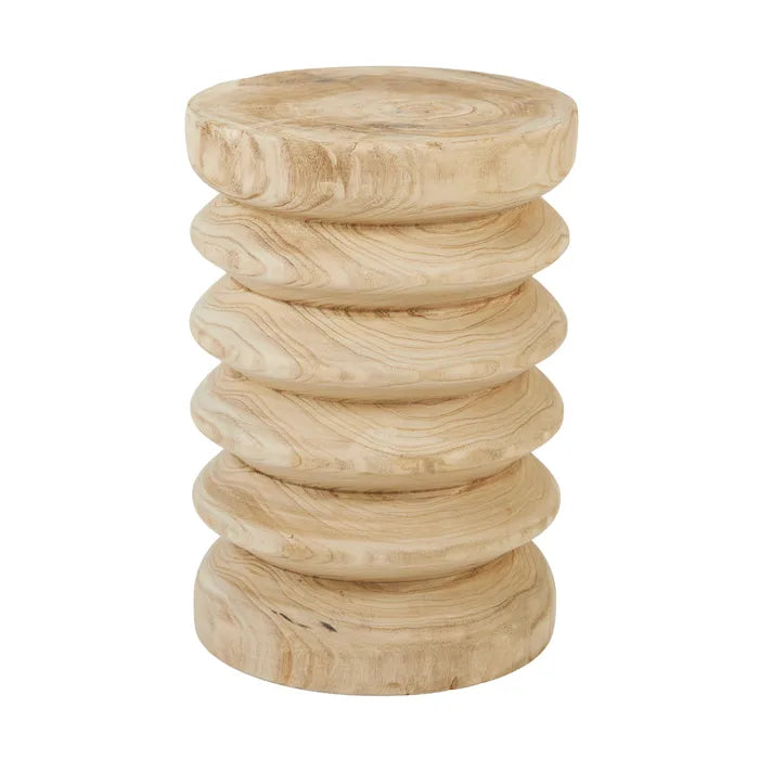 Jagger Wooden Stool Natural