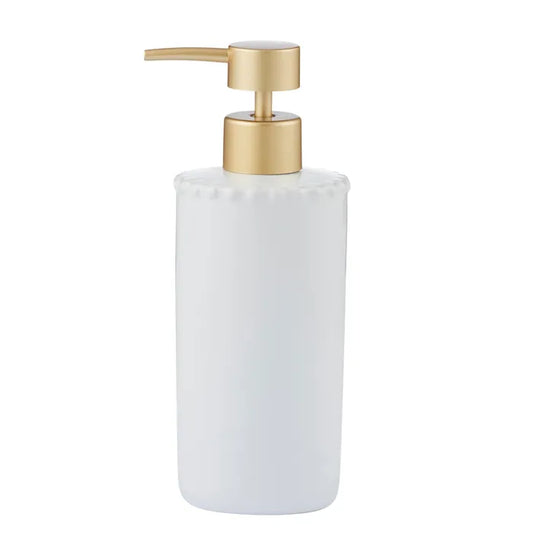 Maeve Ceramic Soap Dispenser White