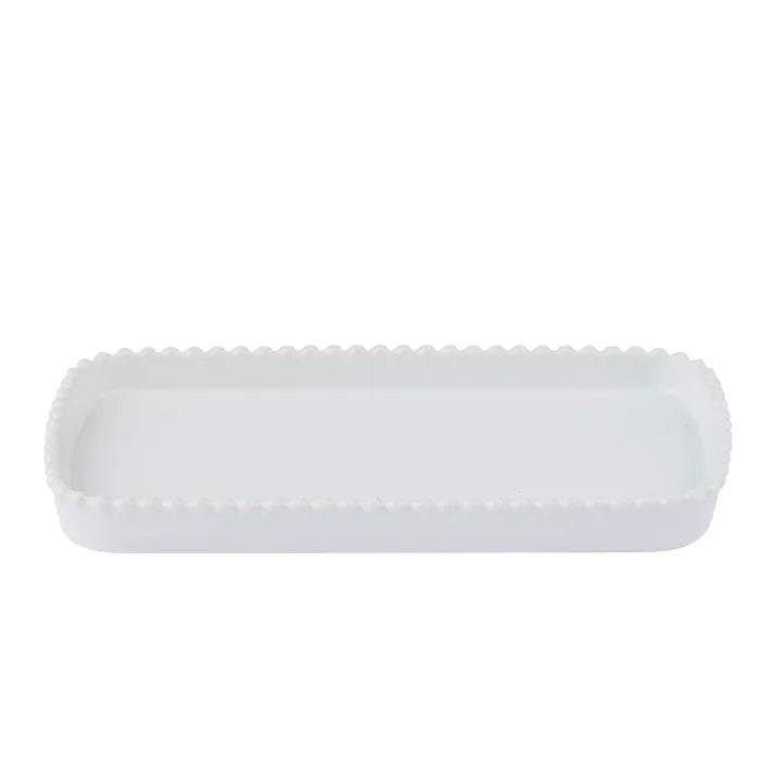 Maeve Ceramic Tray White