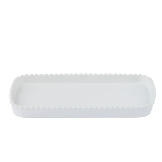 Maeve Ceramic Tray White