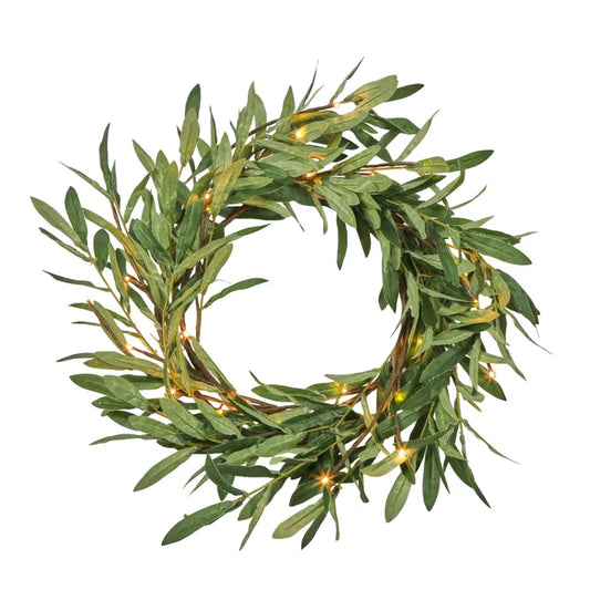 Cove Eucalyptus Led Wreath