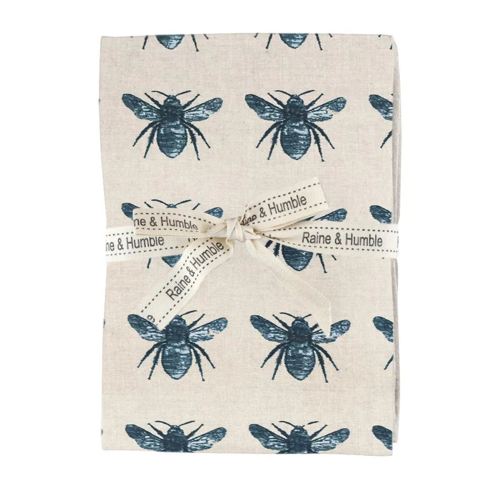 Abby Bee Napkin Set 4 Pale Blue