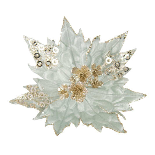 Mint Champagne Poinsettia