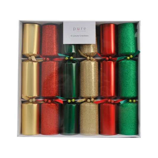 Platinum Cracker Red Gold Green Box 6