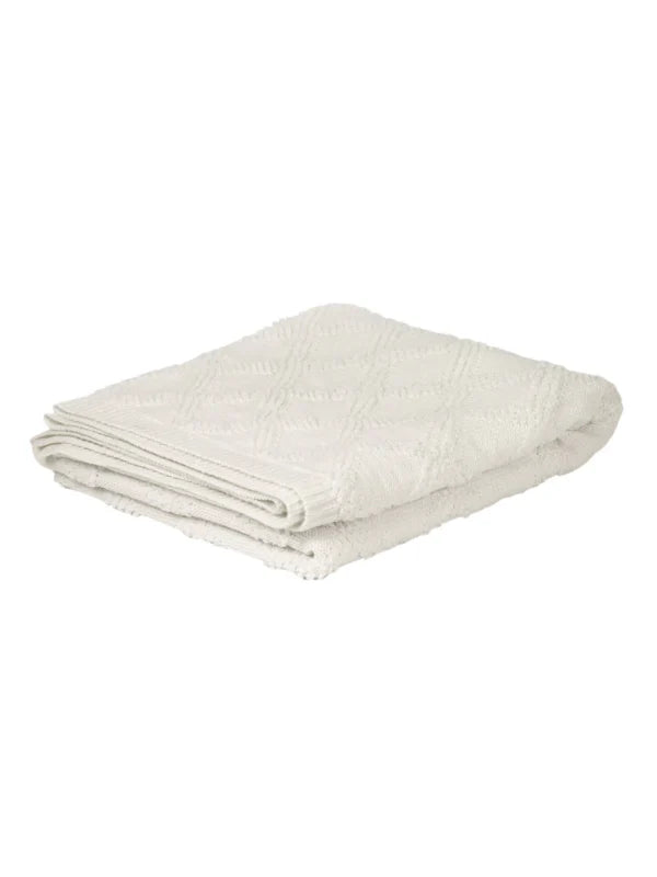 Otway White Throw