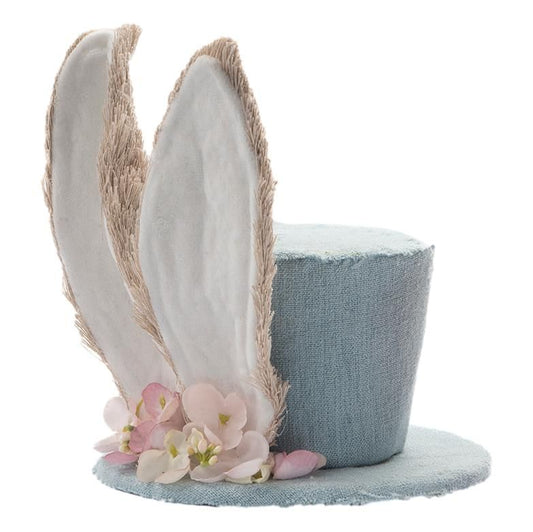 Blue Rabbit Ear Hat