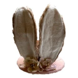 Pink Rabbit Ear Hat
