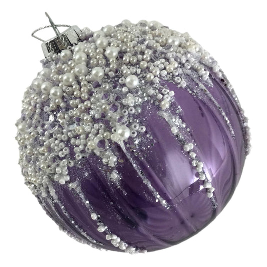 Mauve Ball Baubles