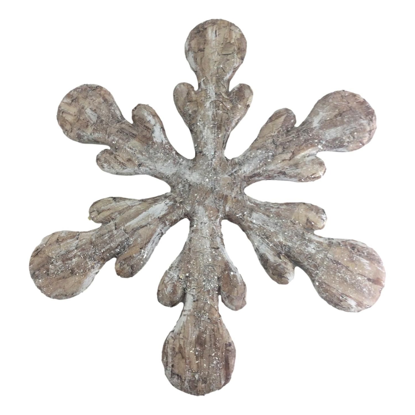 Natural Snowflake Hanging Ornament