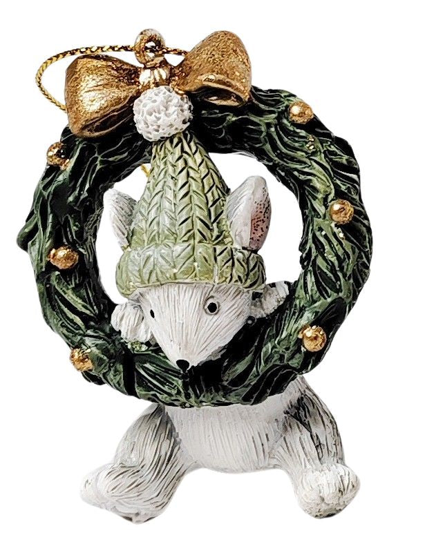 Playful Christmas Mice Hanging Decoration 1
