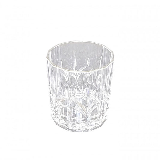 Crystal Cut Tumbler Clear Acrylic
