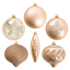 Champagne Baubles Assorted Designs