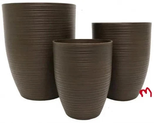 Kuta Aged Lite Pots Deep Russet M