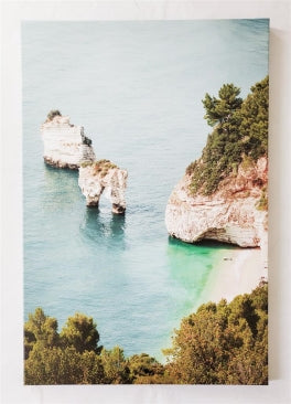 Aerial Beach Outdoor Canvas