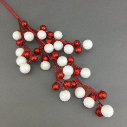 Red/White Ball Spray
