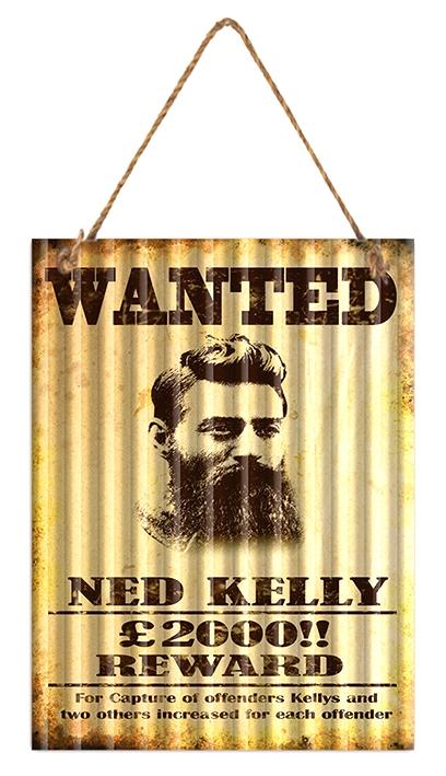 Ned Kelly Sign 30 x 40