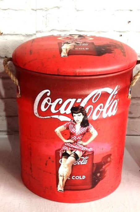Retro Coke Stool Small