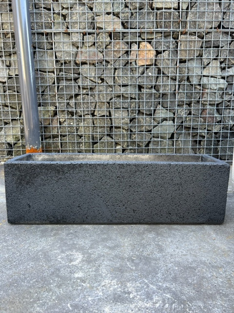 Black Speckle Lite Trough Small