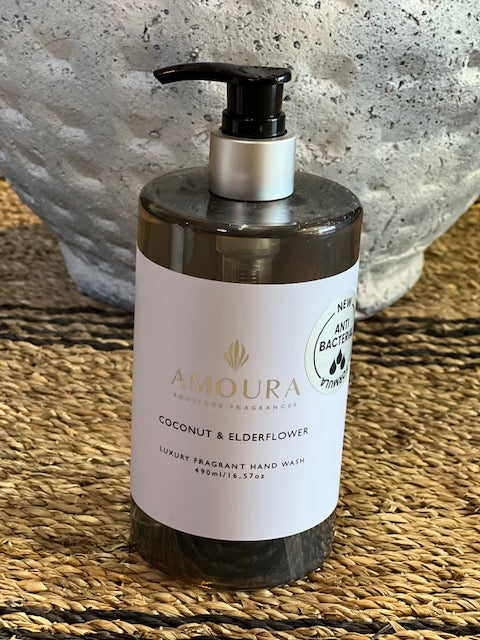 Amoura Handwash Coconut and Elderflower