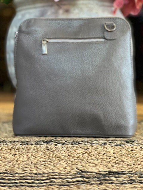 I Medici Leather Handbag Latte