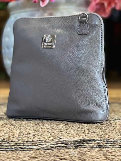 I Medici Leather Handbag Latte