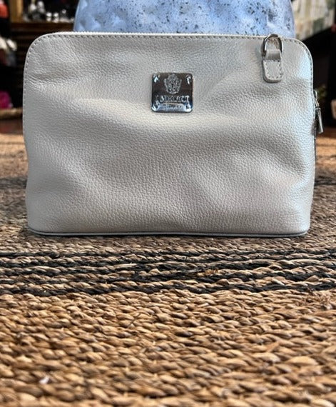 I Medici Leather Handbag Med Cream
