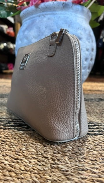 I Medici Leather Handbag Med Latte