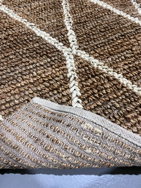 Jute Diamond Rug 160 x 230 cm
