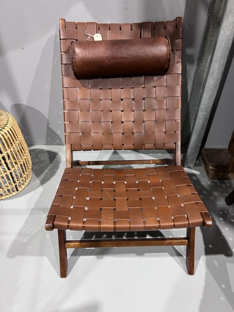 Sambas Teak Walnut Strap Cognac