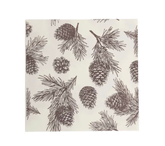 Pine Cone Napkin 20pk 3ply