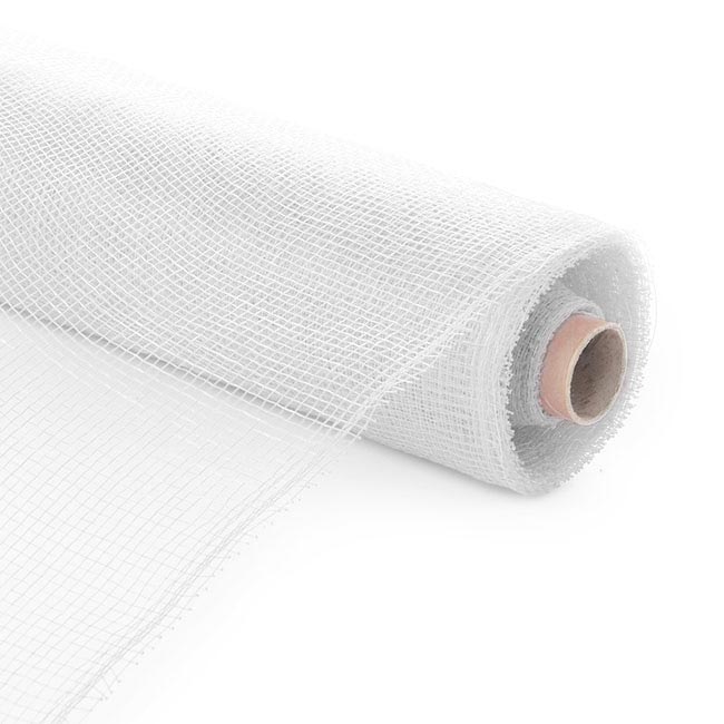 White Mesh Roll 53 x 9 m