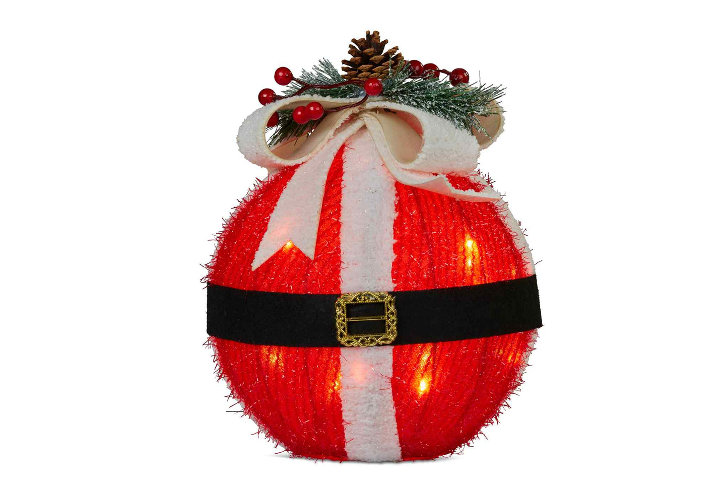 Santa Belly LED Ball 25 cm