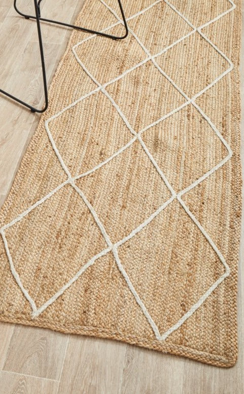 Noosa 222 Natural Runner 300x80cm