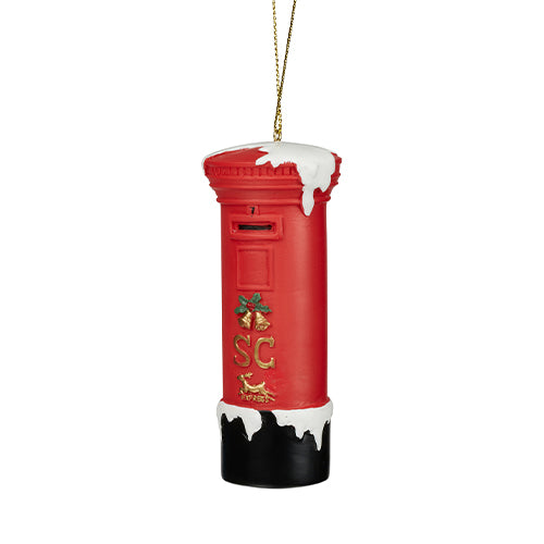 Red Hanging Mail Box