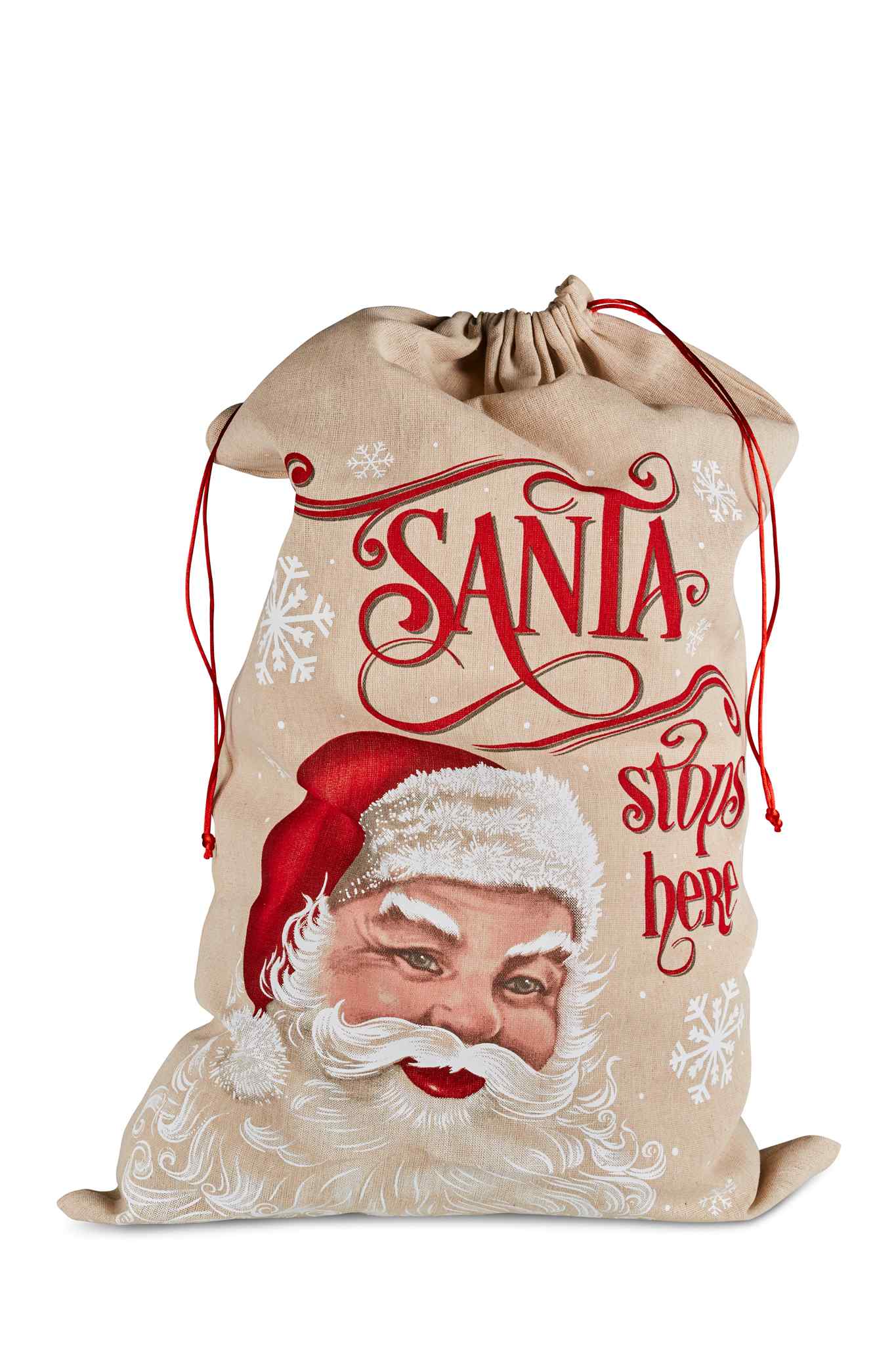 Santa Hessian Santa Sack 74 cm