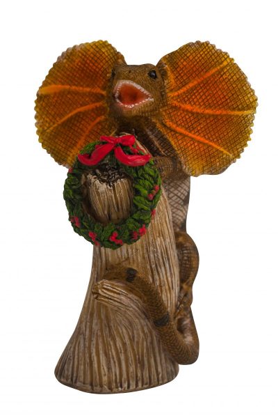 Christmas Frilled Lizard 15cm